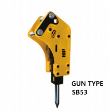 TIPO D'ARMELLA APPLICABILE EXCAVATORE DI ROCCE BRUCCATORE IDRAULICO ALLOY STEEL SB 53 2-3,5 tonnellate per gli escavatori SANY, XCMG e DOOSAN