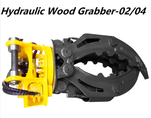 5-9 Ton Sany Xcmg Mini Excavator Grab Attachment Lega Q355 Acciaio