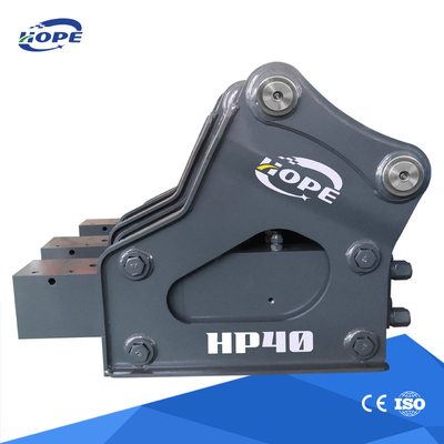 Scavatore di frantumi idraulici per frantumi di roccia Yantai Hoppe da 4-6 T