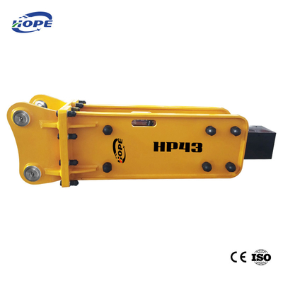 40CrNiMo mini escavatore di roccia rompitore idraulico 4,5 tonnellate -7 tonnellate75