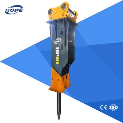 Yantai Hope Hydraulic Breaker di 140 mm di diametro e 3030 mm di lunghezza totale per applicazioni pesanti